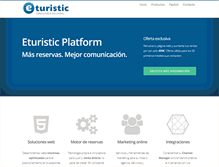 Tablet Screenshot of eturistic.com